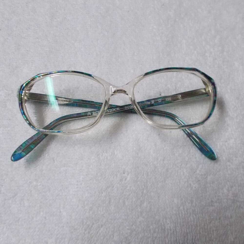 Rodenstock blue eyeglass frames in sz 130